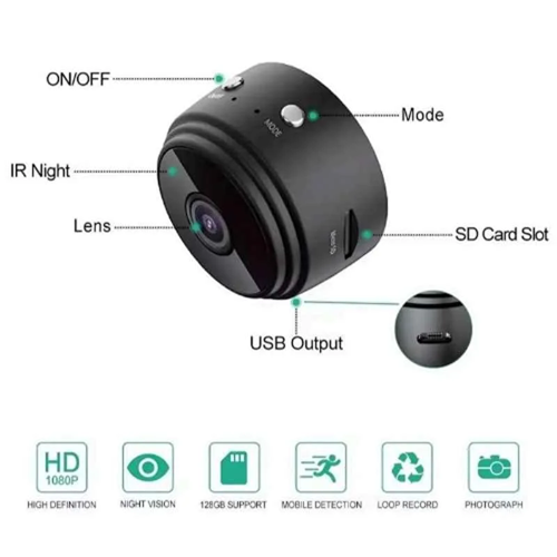 PocketCam™ | Rechargeable Wi-Fi HD MINI CCTV Live Camera