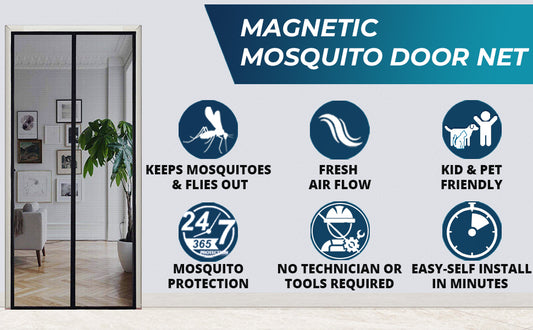 MagScreen™ |  Magnetic Mosquito Screen Door (Premium Quality)