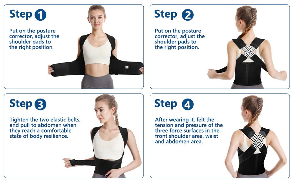 PosturePro™ |  Unisex Posture Corrector Belt