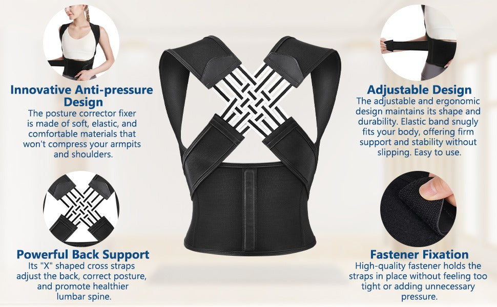 PosturePro™ |  Unisex Posture Corrector Belt