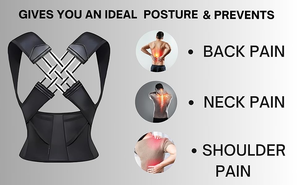 PosturePro™ |  Unisex Posture Corrector Belt